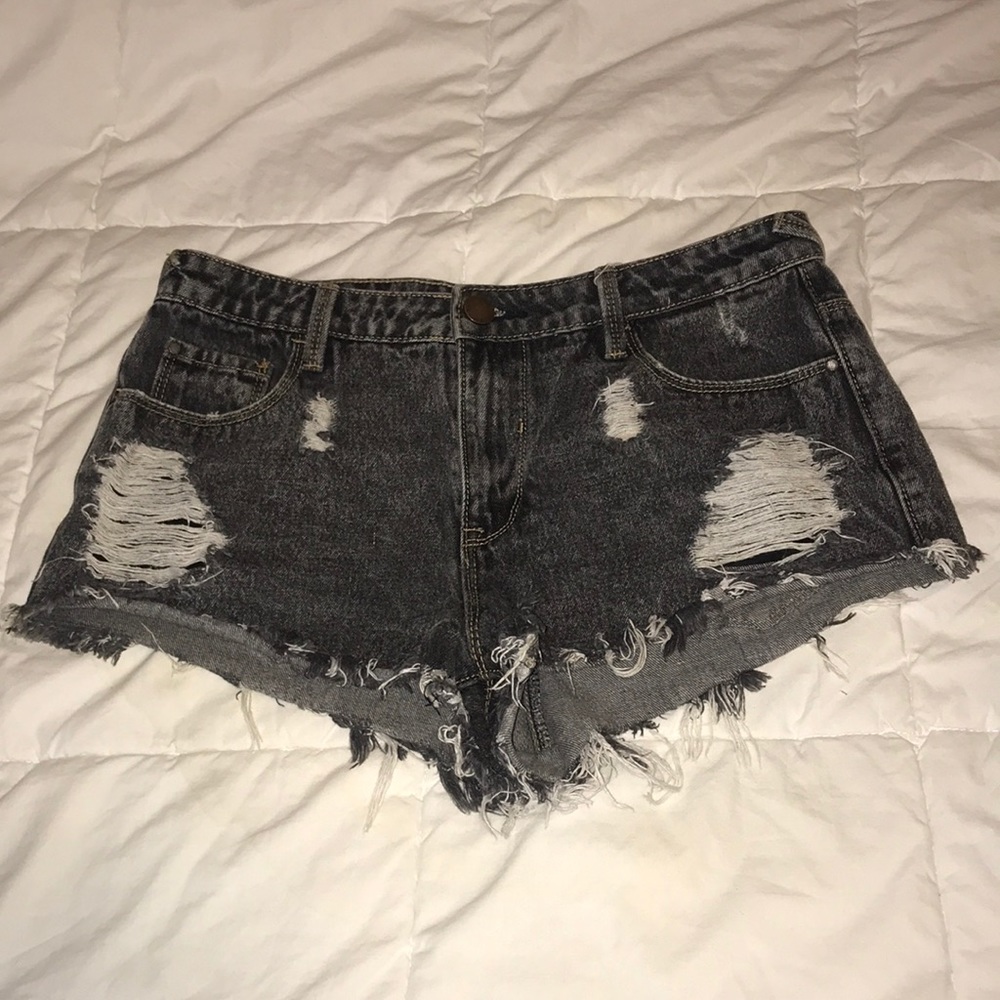 PacSun denim shorts